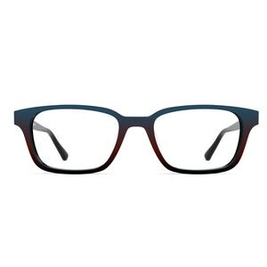 Pair Eyewear The Finley Eyeglasses Frame topper 049 408 Teal Espresso gradient